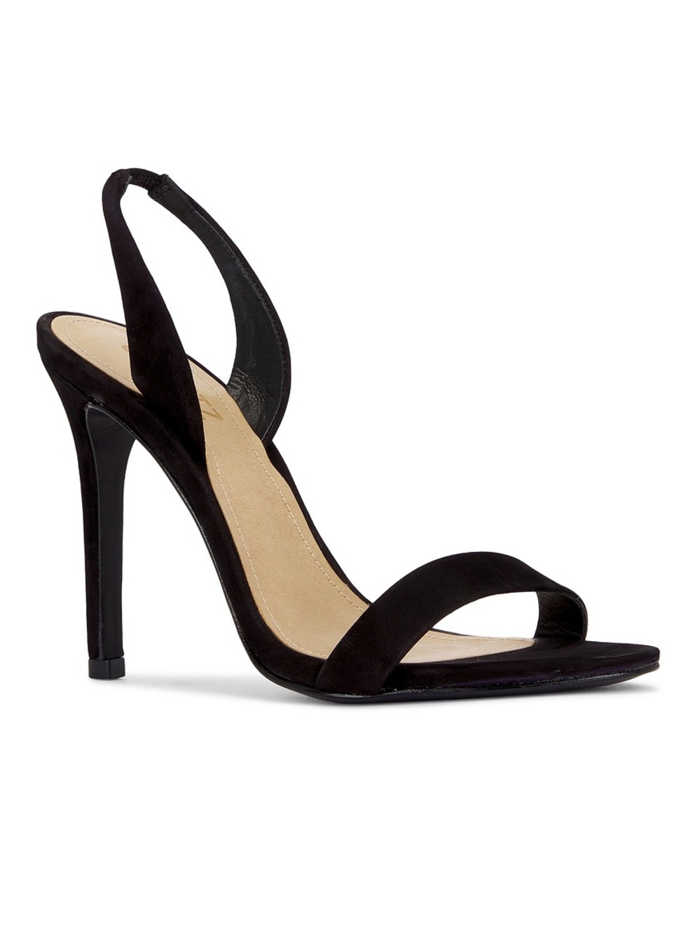 SCHUTZ Women's Luriane Sandal sz 9 black suede sling back